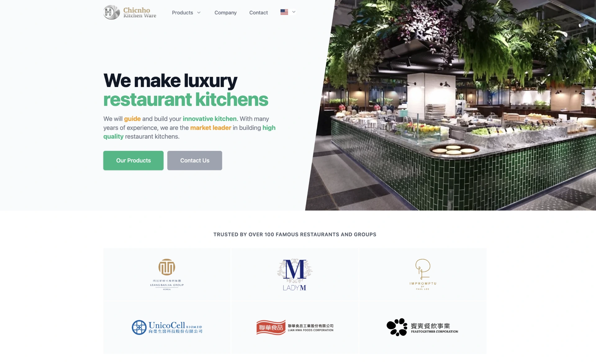 ChicnHo.com Website Screenshot